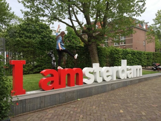 Either the IAmsterdam sign shrunk or I grew 